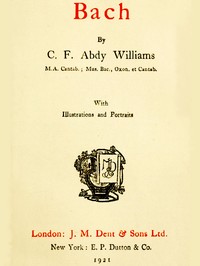 Cover of Bach