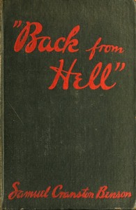 Cover of Back from hell
