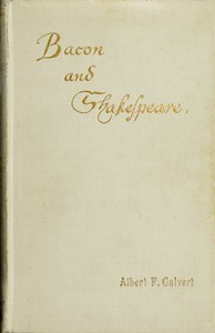 Cover of Bacon and Shakespeare