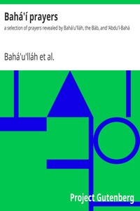 Cover of Bahá'í prayers