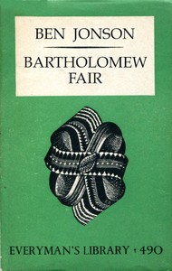 Cover of Bartholomew Fair A Comedy