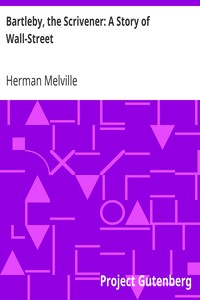 Cover of Bartleby, the Scrivener A Story of Wall-Street