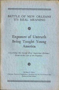 Cover of Battle of New Orleans Its Real Meaning