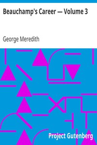 Cover of Beauchamp's Career — Volume 3