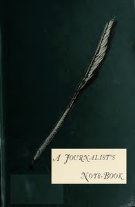 Cover of A Journalist's Note-Book
