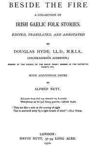 Cover of Beside the Fire A collection of Irish Gaelic folk stories