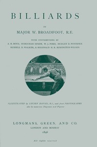 Cover of Billiards