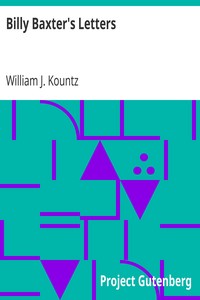 Cover of Billy Baxter's Letters