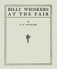 Cover of Billy Whiskers at the Fair