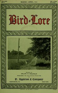 Cover of Bird-Lore, March-April 1916