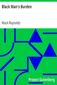 Cover of Black Man's Burden