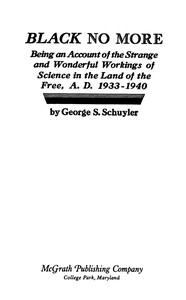 Cover of Black no more