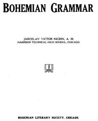 Cover of Bohemian Grammar