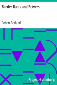 Cover of Border Raids and Reivers