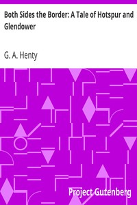Cover of Both Sides the Border A Tale of Hotspur and Glendower