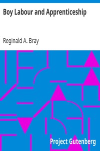 Cover of Boy Labour and Apprenticeship
