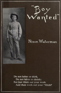 Cover of Boy Wanted A Book of Cheerful Counsel