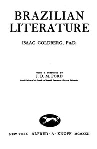 Cover of Brazilian Literature