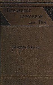 Cover of Breakfast, Luncheon and Tea