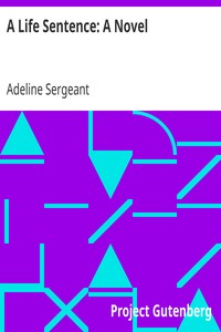 Cover of A Life Sentence A Novel