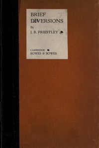 Cover of Brief Diversions Being Tales, Travesties and Epigrams