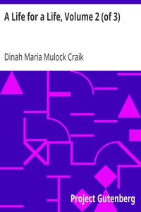 Cover of A Life for a Life, Volume 2 (of 3)