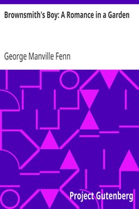 Cover of Brownsmith's Boy A Romance in a Garden