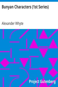 Cover of Bunyan Characters (1st Series)