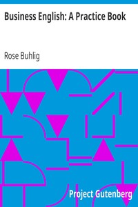 Cover of Business English A Practice Book