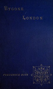 Cover of Bygone London