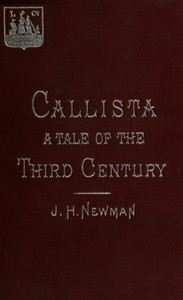 Cover of Callista  a Tale of the Third Century