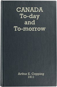 Cover of Canada To-day and To-morrow