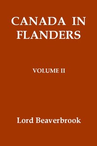 Cover of Canada in Flanders, Volume II