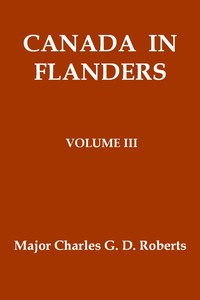 Cover of Canada in Flanders, Volume III