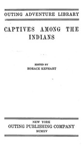 Cover of Captives among the Indians