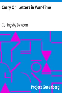 Cover of Carry On Letters in War-Time
