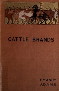 Cover of Cattle Brands A Collection of Western Camp-Fire Stories