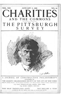 Cover of Charities and the Commons The Pittsburgh Survey, Part I. The People