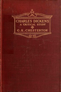 Cover of Charles Dickens A critical study