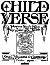 Cover of Child Verse Poems Grave & Gay