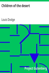 Cover of Children of the desert
