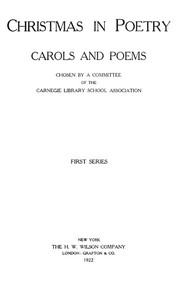 Cover of Christmas in Poetry Carols and Poems