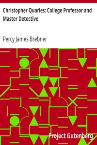 Cover of Christopher Quarles College Professor and Master Detective