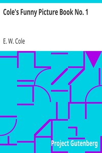 Cover of Cole's Funny Picture Book No. 1