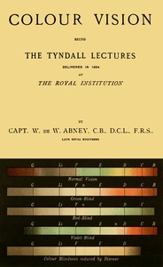 Cover of Colour vision