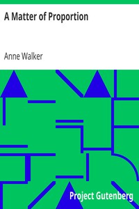 Cover of A Matter of Proportion
