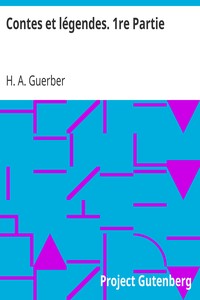 Cover of Contes et légendes. 1re Partie