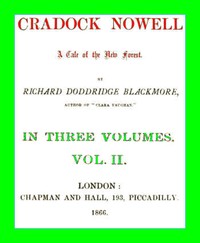 Cover of Cradock Nowell A Tale of the New Forest. Vol. 2 (of 3)