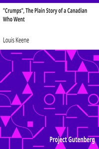Cover of Crumps, The Plain Story of a Canadian Who Went