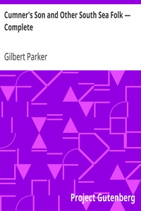 Cover of Cumner's Son and Other South Sea Folk — Complete
